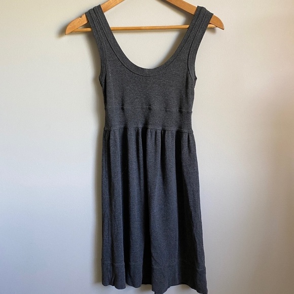 VELVET‎ Girl's Gray Sleeveless Tank Top Dress Size Small - Picture 1 of 11